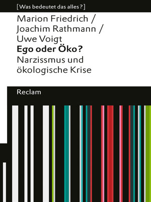 cover image of Ego oder Öko? Narzissmus und ökologische Krise
